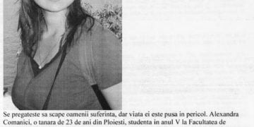 Apel umanitar: Ajutați-o pe Alexandra să se vindece de leucemie