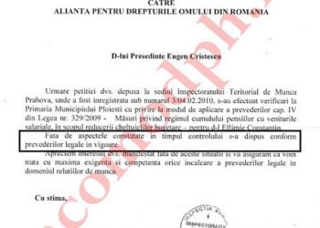 ADOR să vă mai arată o dată incompetența și minciuna din ITM Prahova