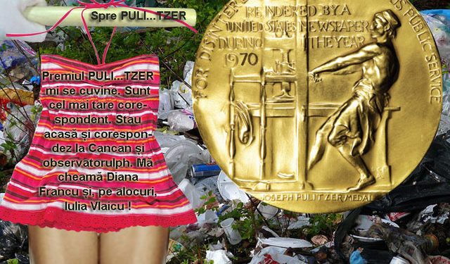 Diana Frâncu alias Iulia Vlaicu- corespondent de la domiciliu pentru Cancan și observatorulph.ro