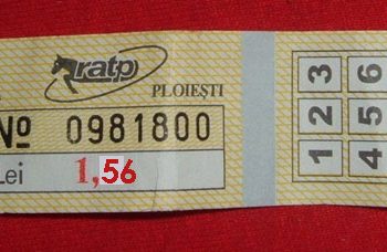 S-au scumpit biletele R.A:T.P. Costă 1,56 lei