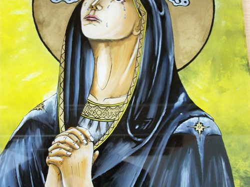 Prinos de recunoştinţă pentru Fecioara Maria