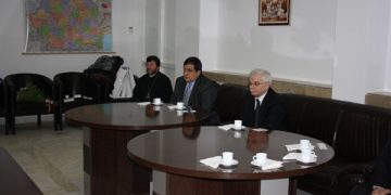 Vizita ambasadorului Bulgariei la Bucuresti, dl. Valentin Radomirski