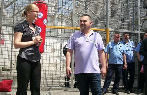 Leonard Dorftei- Oaspete de seamă  la deţinuţii de  pe  Rudului