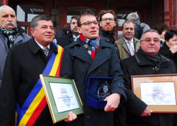 NADIA COMANECI SI ALEXANDRU TOMESCU AU DEVENIT CETATENI DE ONOARE AI ORASULUI BUSTENI