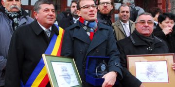 NADIA COMANECI SI ALEXANDRU TOMESCU AU DEVENIT CETATENI DE ONOARE AI ORASULUI BUSTENI