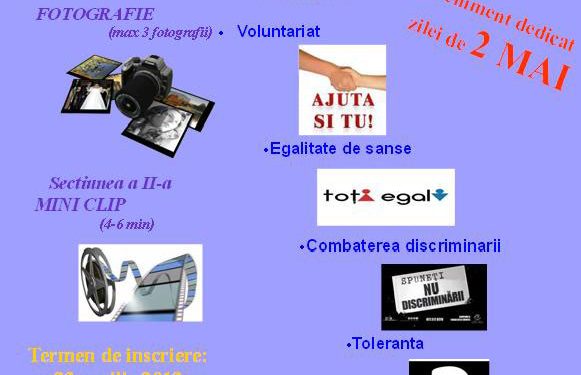 Concurs Judetean Tineretul intre aptitudine si atitudine – 2 mai 2012