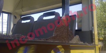 Autobuzele RATP distruse-  pagube de 33600 lei. S-a facut plangere penala, dar nu se stie impotriva cui
