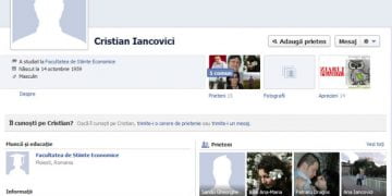 Cristian Iancovici si-a schmbat poza de pe Facebook, aducandu-si aminte ca facultatea a terminat-o la Ploiesti, nu la Pitesti