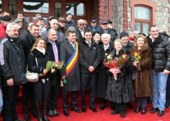 EDUARD NOVAK ȘI DR. GHEORGHE MEGHEA, CETĂȚENI DE ONOARE AI ORAȘULUI BUȘTENI