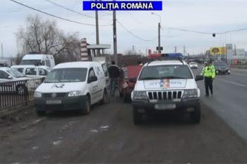 Trei ore au fost de ajuns pentru ca politistii sa constate o serie de nereguli in trafic(video)