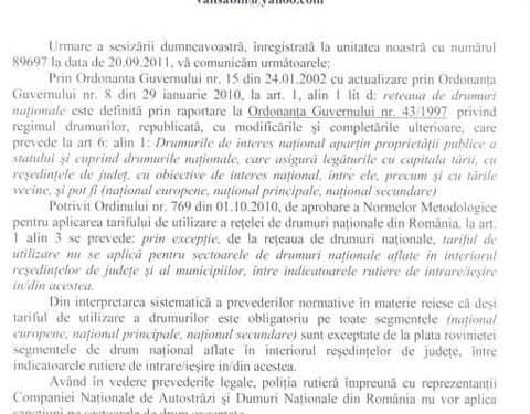 Din Ploiesti….in Ploiesti avem nevoie de rovinieta. Daca nu intelegeti, intrebati-l pe Badescu!