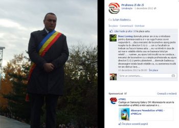 Facebook// Cine a fost mecanic de locomotiva inainte de a fi director la SGU Ploiesti?