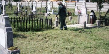 SGU tunde iarba din cimitire