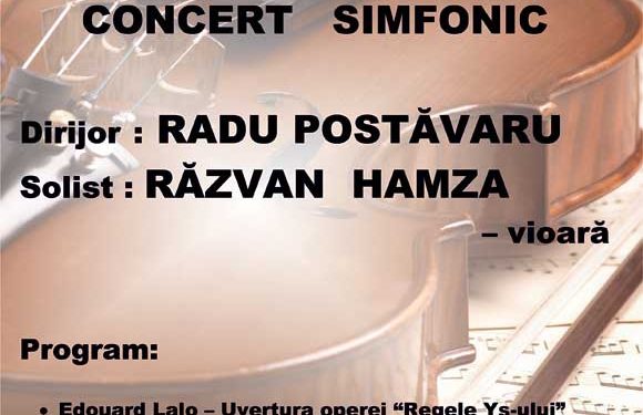 Invitatie la Concert Simfonic- joi 28 noiembrie