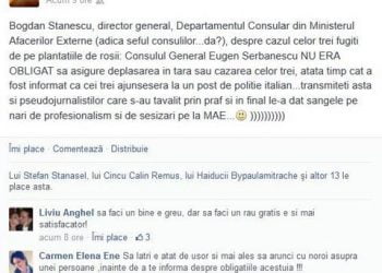 Cat mai prostesti oamenii, Radiule? MAE a infirmat ca Bogdan Stanescu ar fi spus tampeniile pe care le-ai postat