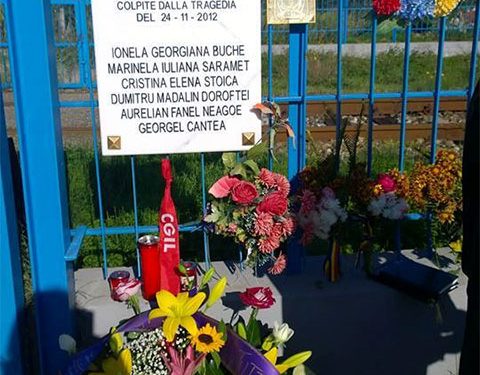 Comemorare romaneasca in Calabria// TRENUL VIETII ADUCE UNEORI MOARTEA