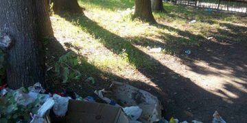 De la cititori// In atentia SGU si Politia Locala. Parcul din Buna Vestire a devenit pericol public