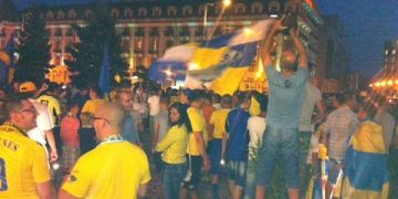 Protest al suporterilor Petrolului, in fata Palatului Administrativ: “Petrolul nu moare, traieste prin noi!”
