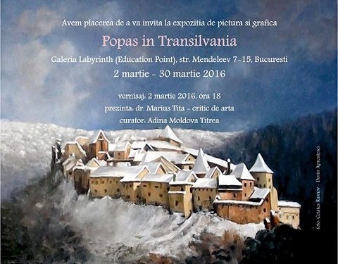 Expozitie de pictura si grafica: POPAS IN TRANSILVANIA