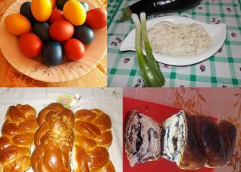 Iata cum sa faci ouale si cozonacii de Pasti, dar si o salata de vinete gustoasa