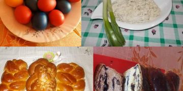 Iata cum sa faci ouale si cozonacii de Pasti, dar si o salata de vinete gustoasa