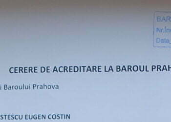 Am depus cerere de acreditare ca jurnalist la Baroul Prahova. Emanuela Antonescu joac-o p-asta cu transparenta-ti de doi bani