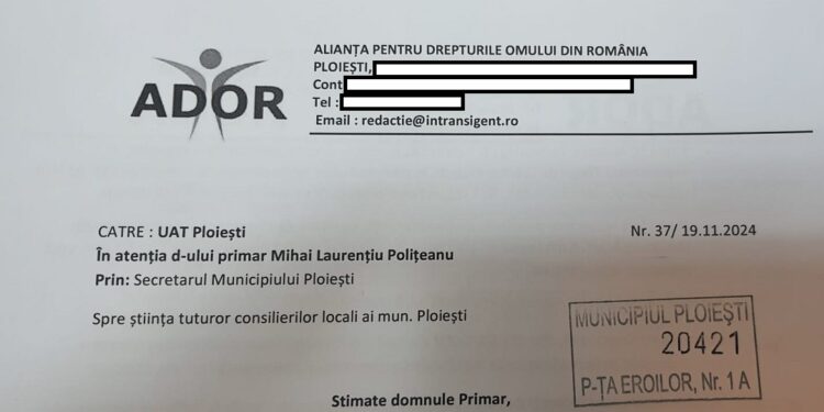 Plângerea prealabilă care pune administrația Polițeanu în dificultate. Nu cerem decât transparență și legalitate la Ploiești, nu povești