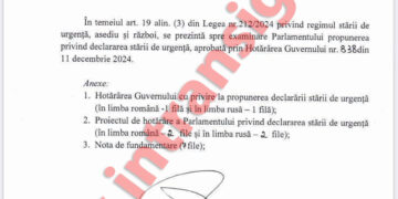Îngrijorări privind declararea stării de urgență în Republica Moldova – Un precedent periculos pentru România?