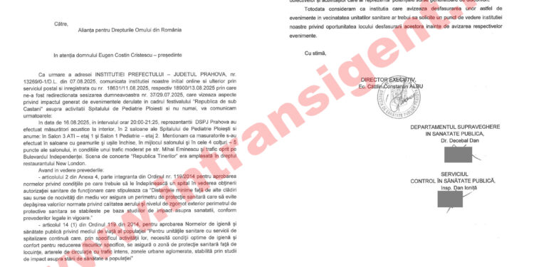 Primarul Polițeanu a pus festivalul Republica de sub castani lângă spitalul de copii. DSP confirmă: „NU avea voie!”