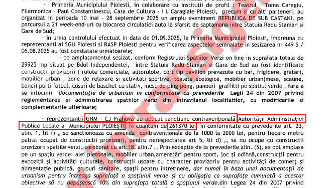 Republica de sub Castani a lui Politeanu și amenda de lux plătită din banii ploieștenilor