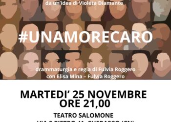 #UnAmoreCaro – Teatrul care rupe tăcerea despre manipularea afectivă. Povestea unui proiect ce ajunge la Cherasco, dar privește întreaga Europă