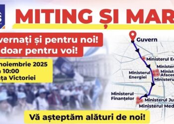 România muncii se ridică! Mitingul BNS din 12 noiembrie, o chemare la demnitate