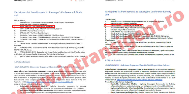 VICEPRIMAR DE IMPORT — Cum a ajuns Mihai Tonsciuc, un consilier local din Ploiești să fie prezentat în Norvegia ca viceprimar? Două documente, o minciună și un punct de vedere venit de la Oslo