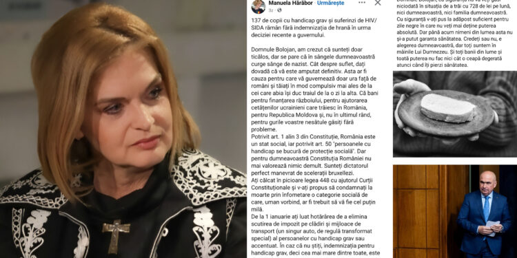 Mesajul Manuelei Hărăbor către premierul Ilie Bolojan sau momentul când revolta publică devine rechizitoriu moral