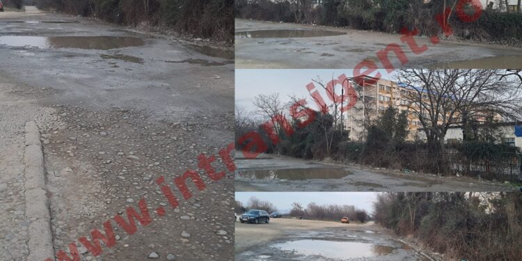 Primăria Ploiești recunoaște că drumul distrus de lângă Spitalul Județean îi aparține, dar spune că îl va „lua în calcul” abia în 2026