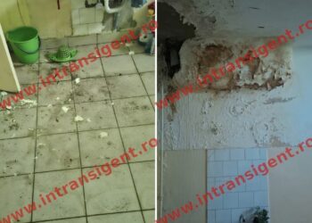 Policlinica Cina, lăsată să putrezească sub ochii Primăriei Ploiești. Subsol degradat și miros de mucegai într-o clădire cu risc seismic II