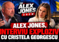 Cristela Georgescu, la Alex Jones: „Democrația a murit în România!” . Trump, criticat pentru lipsa de reacție și apel internațional pentru respectarea drepturilor lui Călin Georgescu